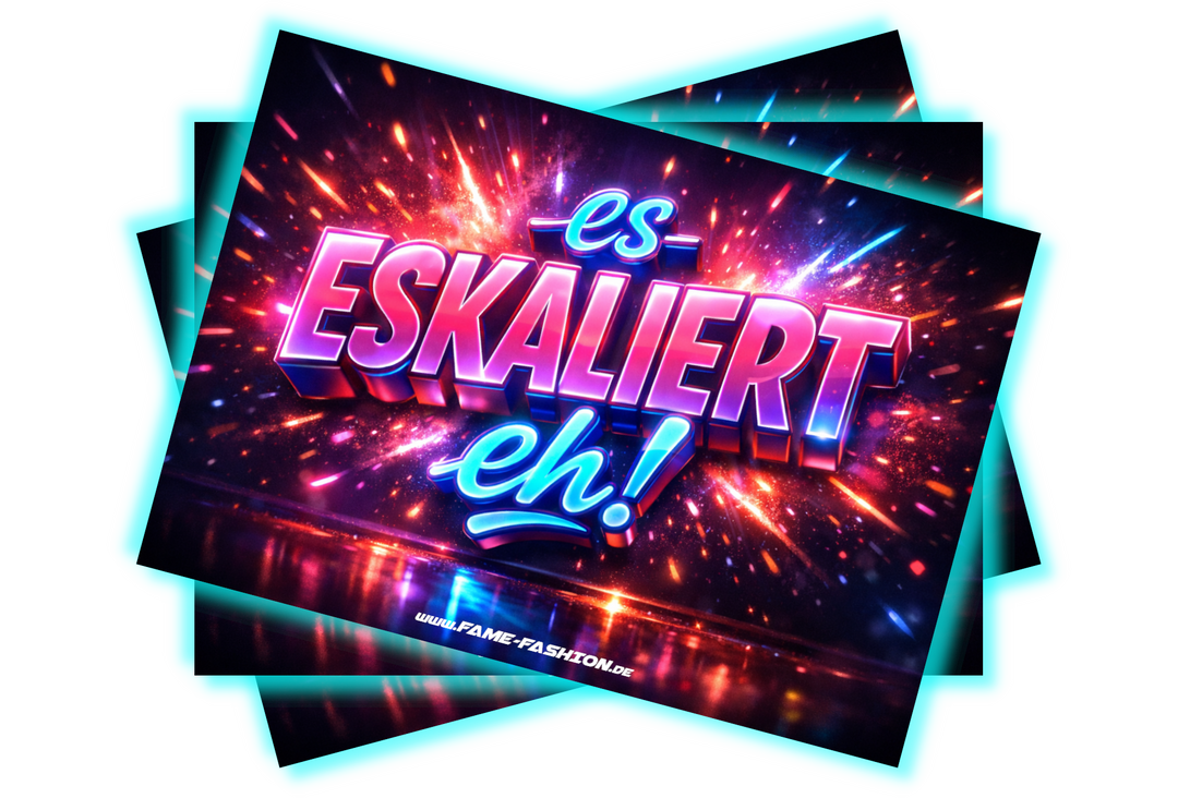 es ESKALIERT eh! Malle Sticker