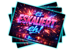 es ESKALIERT eh! 2.0 Malle Sticker