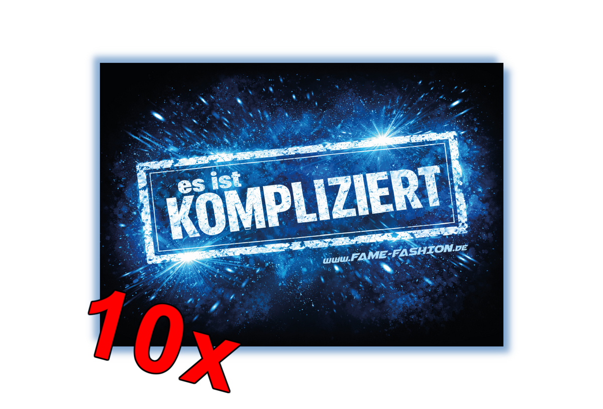 es ist KOMPLIZIERT - Malle Sticker