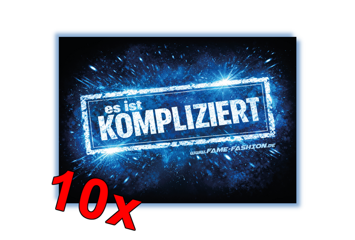 es ist KOMPLIZIERT - Malle Sticker