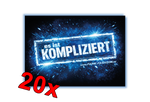 es ist KOMPLIZIERT - Malle Sticker