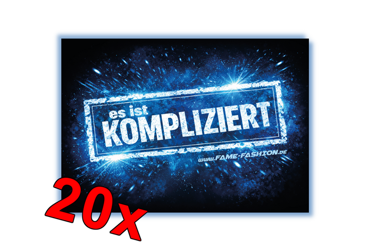 es ist KOMPLIZIERT - Malle Sticker