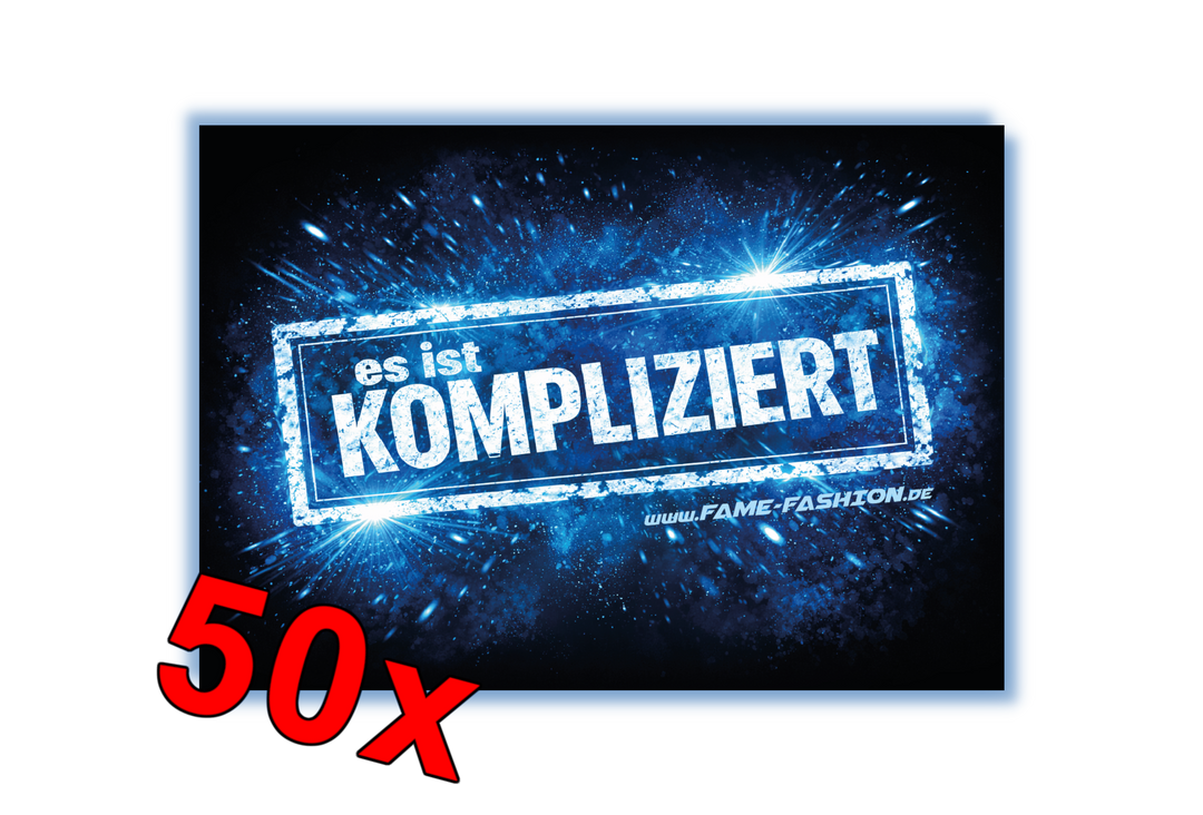 es ist KOMPLIZIERT - Malle Sticker