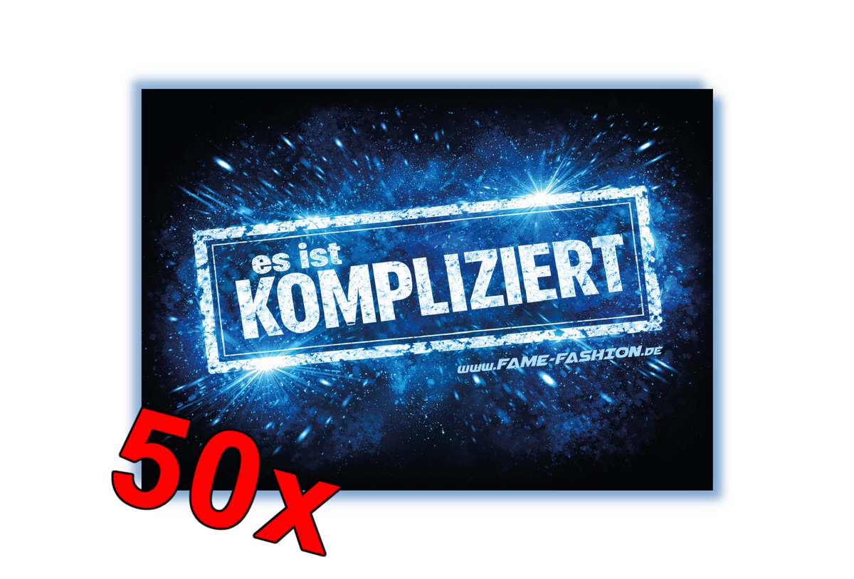 es ist KOMPLIZIERT - Malle Sticker