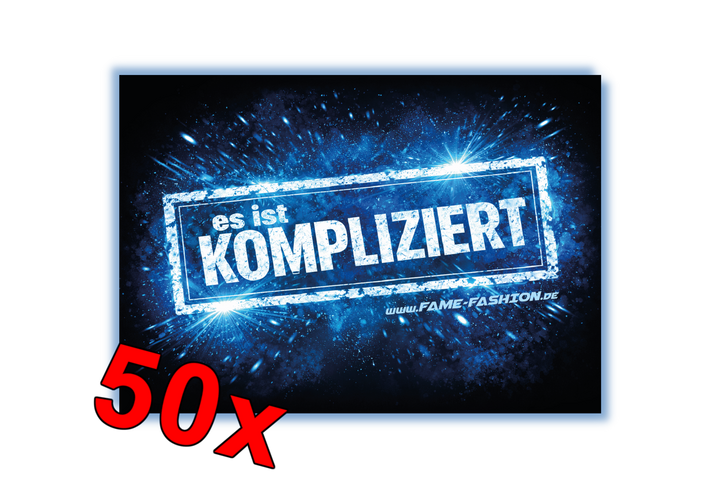 es ist KOMPLIZIERT - Malle Sticker