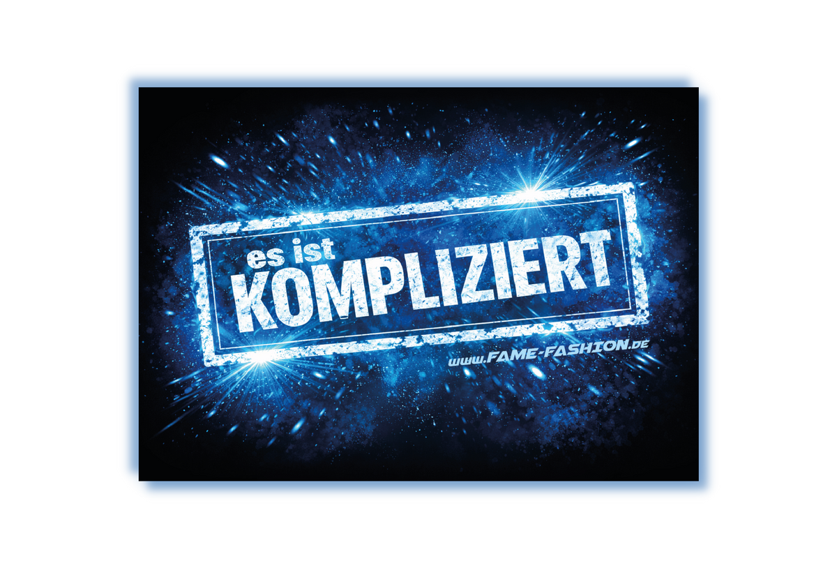 es ist KOMPLIZIERT - Malle Sticker