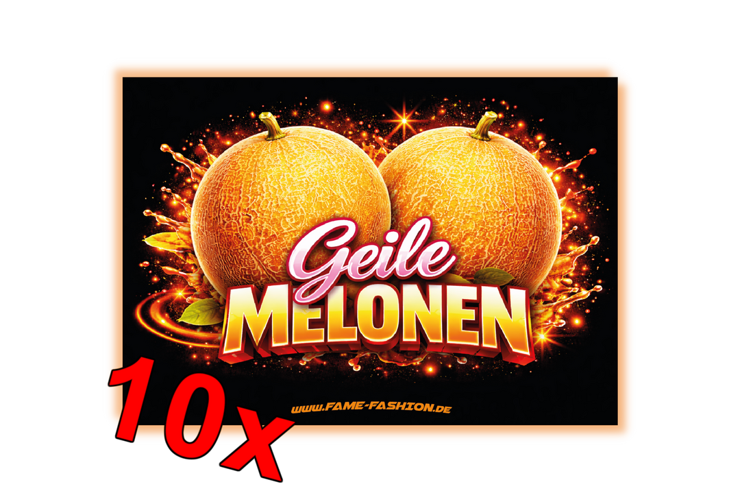Geile Melonen - Malle Sticker