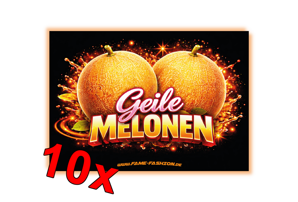 Geile Melonen - Malle Sticker