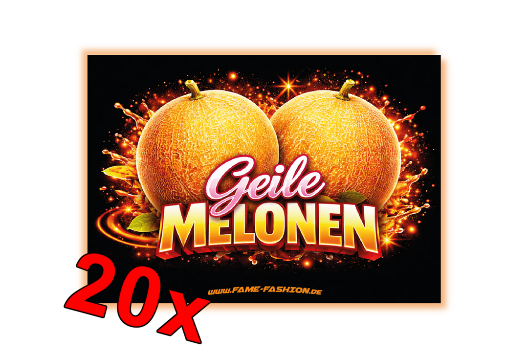 Geile Melonen - Malle Sticker