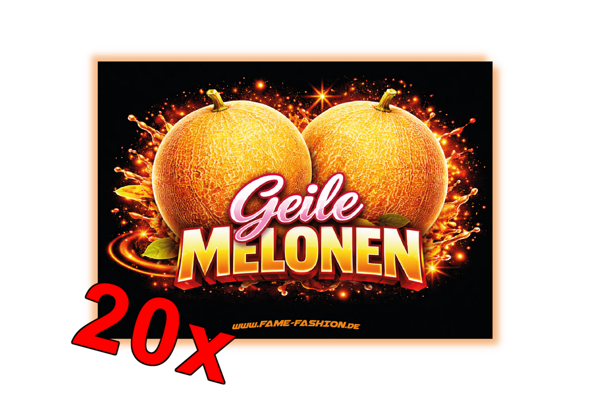 Geile Melonen - Malle Sticker