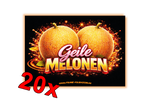 Geile Melonen - Malle Sticker