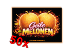 Geile Melonen - Malle Sticker