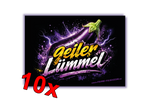 Geiler Lümmel-Aubergine- Malle Sticker