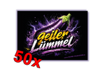Geiler Lümmel-Aubergine- Malle Sticker
