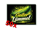 Geiler Lümmel-Gurke - Malle Sticker