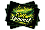 Geiler Lümmel-Gurke - Malle Sticker
