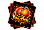Geiler Pfirsich - Malle Sticker