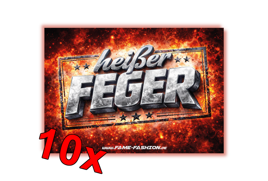 heißer FEGER - Malle Sticker