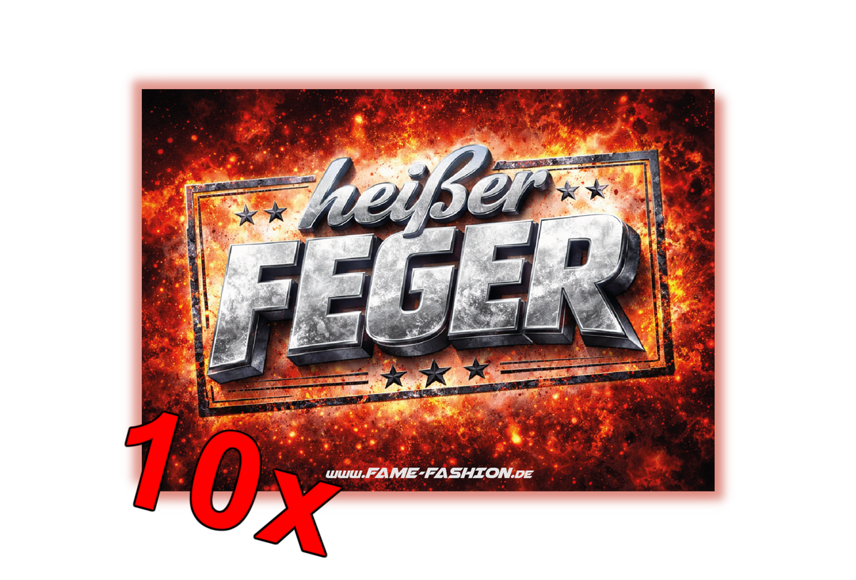 heißer FEGER - Malle Sticker