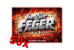 heißer FEGER - Malle Sticker