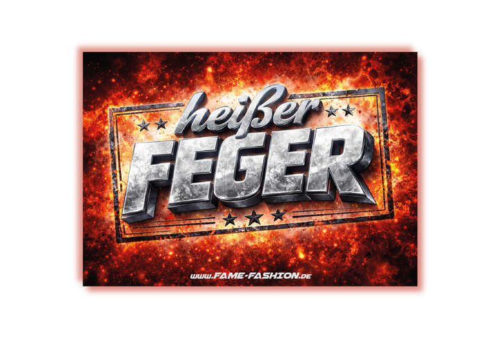 heißer FEGER - Malle Sticker