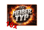 Heißer TYP - Malle Sticker