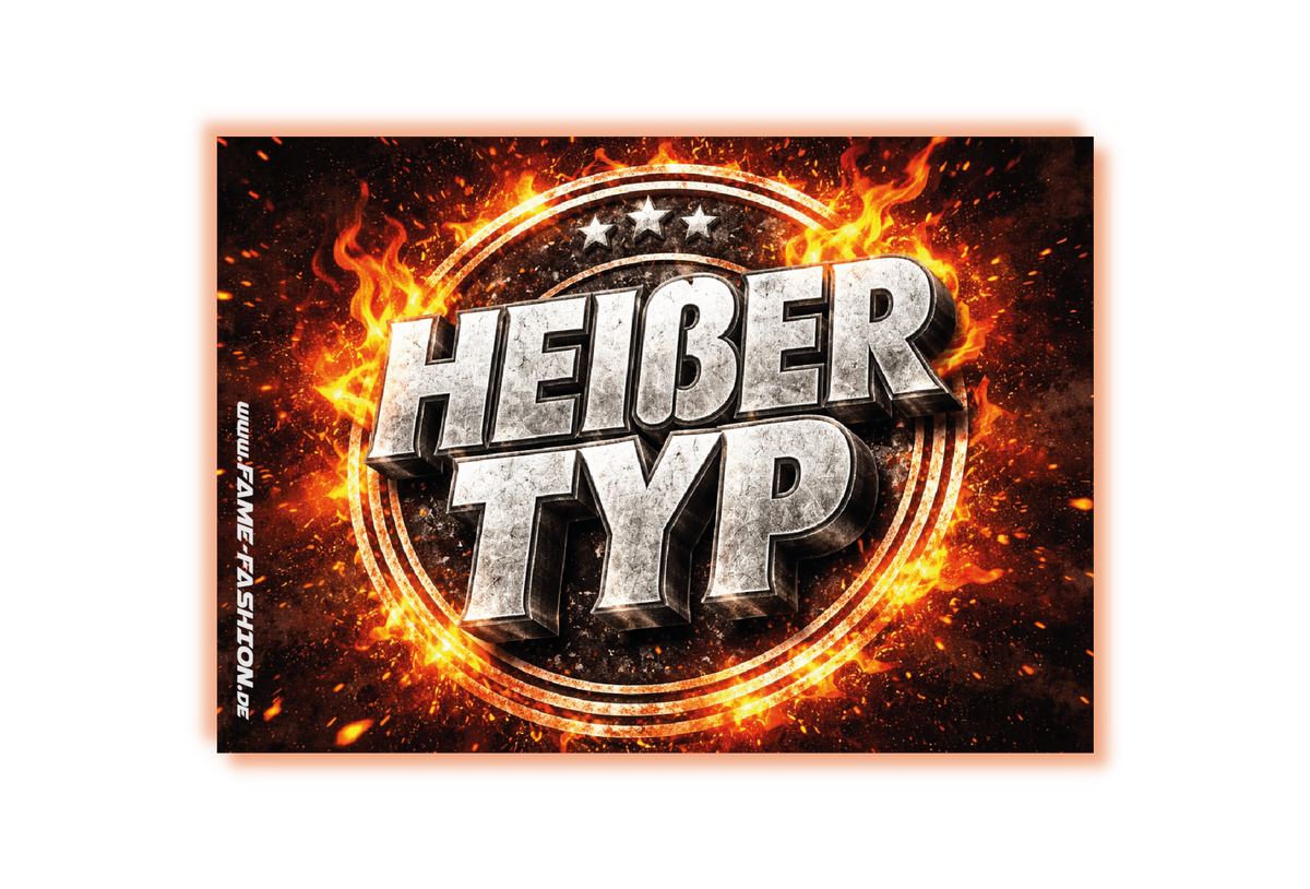 Heißer TYP - Malle Sticker