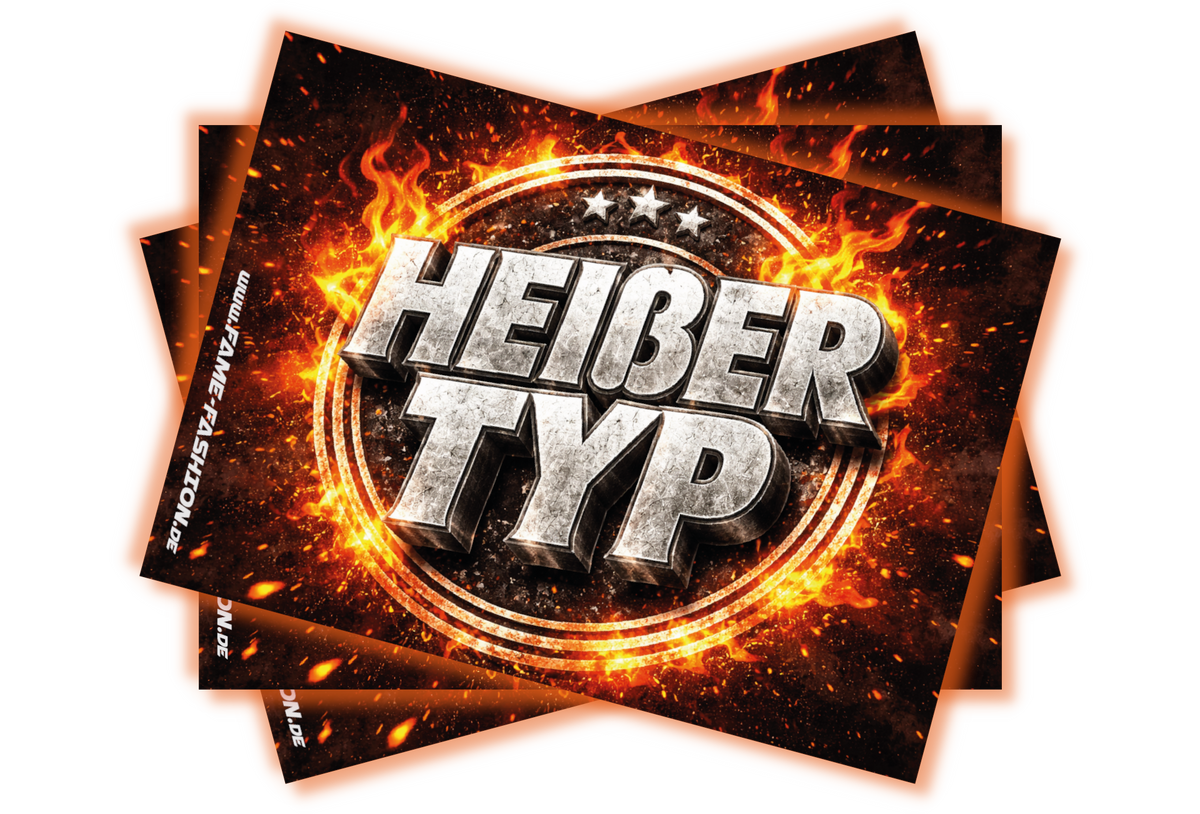 Heißer TYP - Malle Sticker