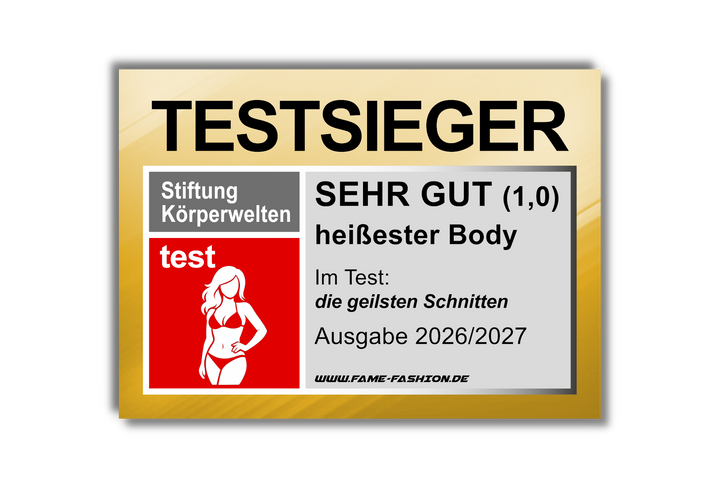 TESTSIEGER heißester Body MALLE STICKER