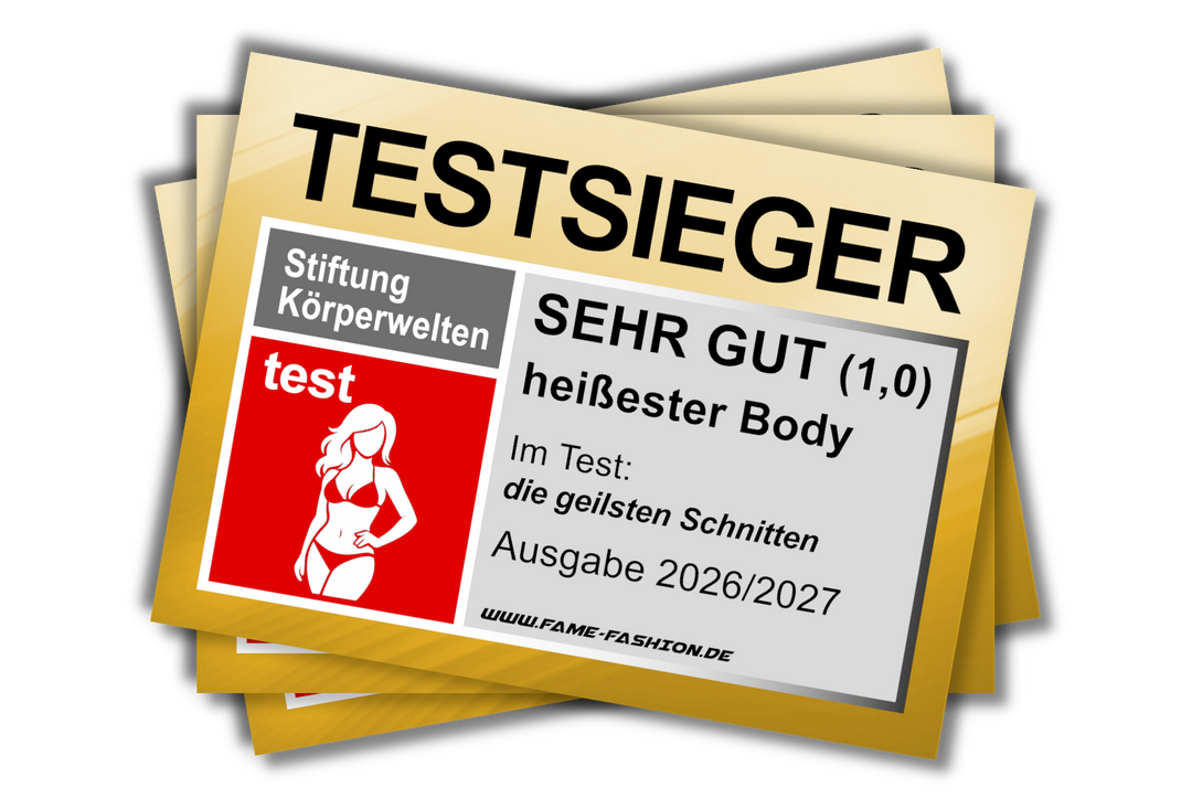TESTSIEGER heißester Body MALLE STICKER