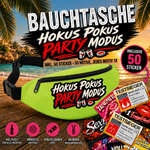Bauchtasche gefüllt mit 1 MEGA-Bundle Sticker-Set (50 Sticker-Motive je 1x)