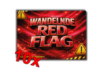 wandelnde RED FLAG - Malle Sticker